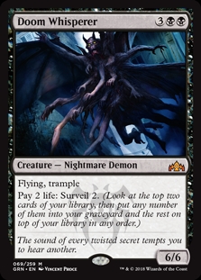 Doom Whisperer Guilds of Ravnica